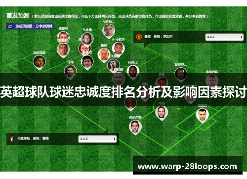 英超球队球迷忠诚度排名分析及影响因素探讨